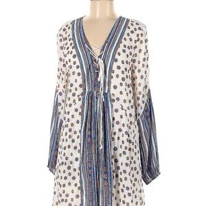 Beautiful free people long sleeve size large flowy dress